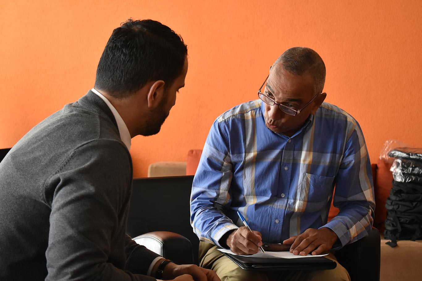 Bank service in Mexico